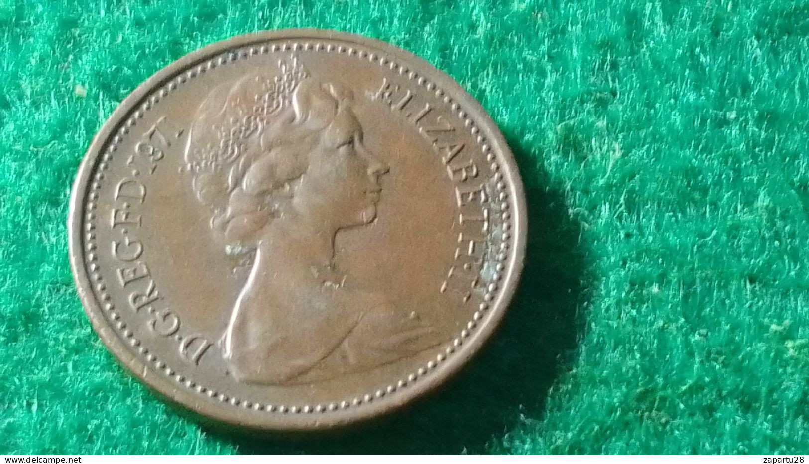 İNGİLTERE - 1971-   1 PENCE        ELİZABETH - 20 Pence