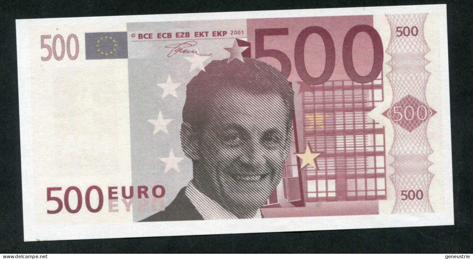Billet Politique Fictif De 500 Euros "Woerth, Sarkozy Dehors - NPA 2009" - Ficción & Especímenes