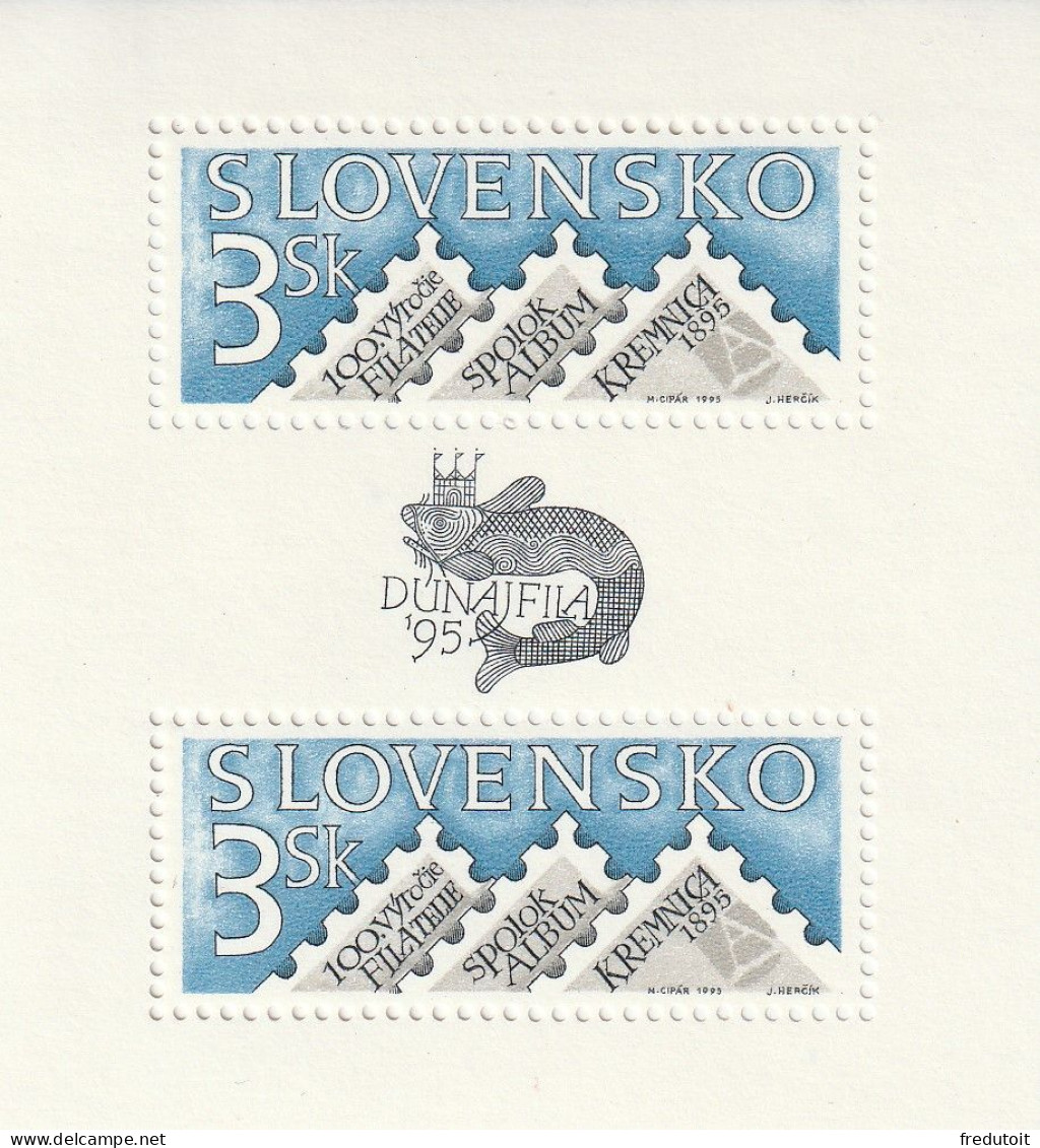 SLOVAQUIE - BLOC N°5 ** (1995) - Blocks & Sheetlets