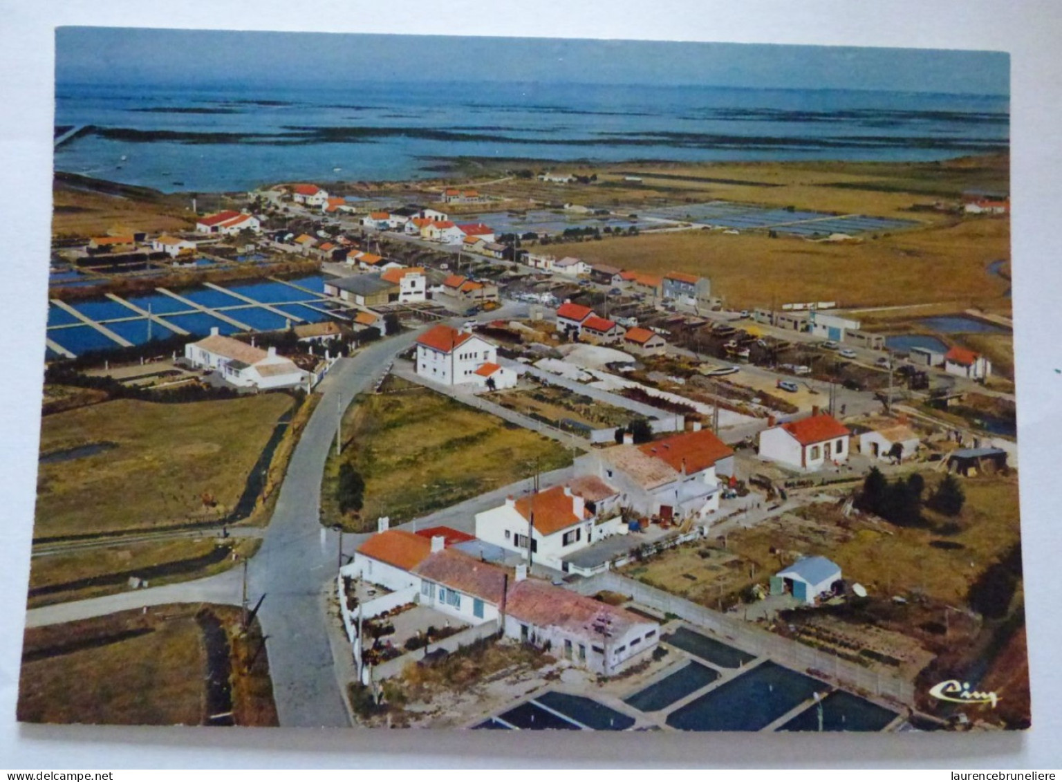 VENDEE  - BOUIN - VUE AERIENNE "LES BROCHETS" - LE PORT - Other & Unclassified