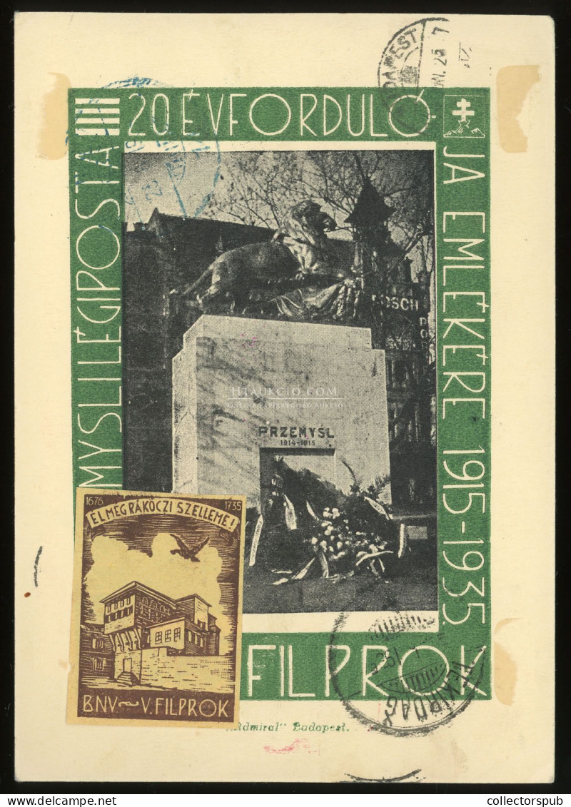 1935. Mátyásföld > Rodosto Dekoratív Alk. Légi Levlap A Rákóci Sorral - Briefe U. Dokumente