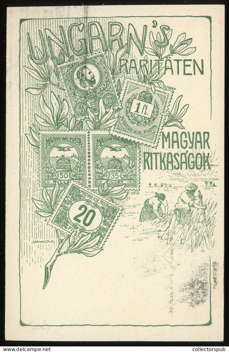 1924. Levélbélyeg Gyűjtők Alk. Képeslap - Briefe U. Dokumente
