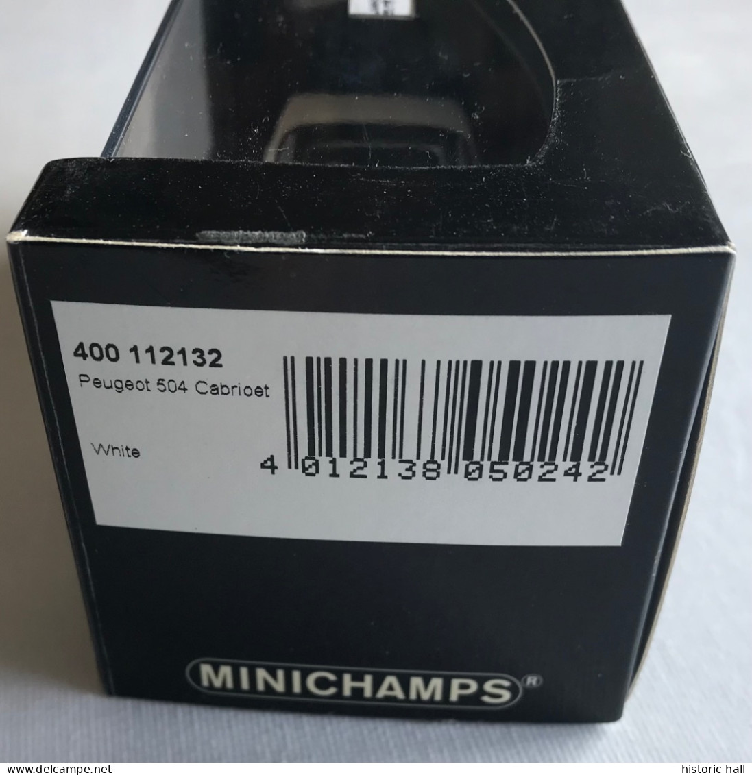 MINICHAMPS - PEUGEOT 504 Cabriolet - Minichamps