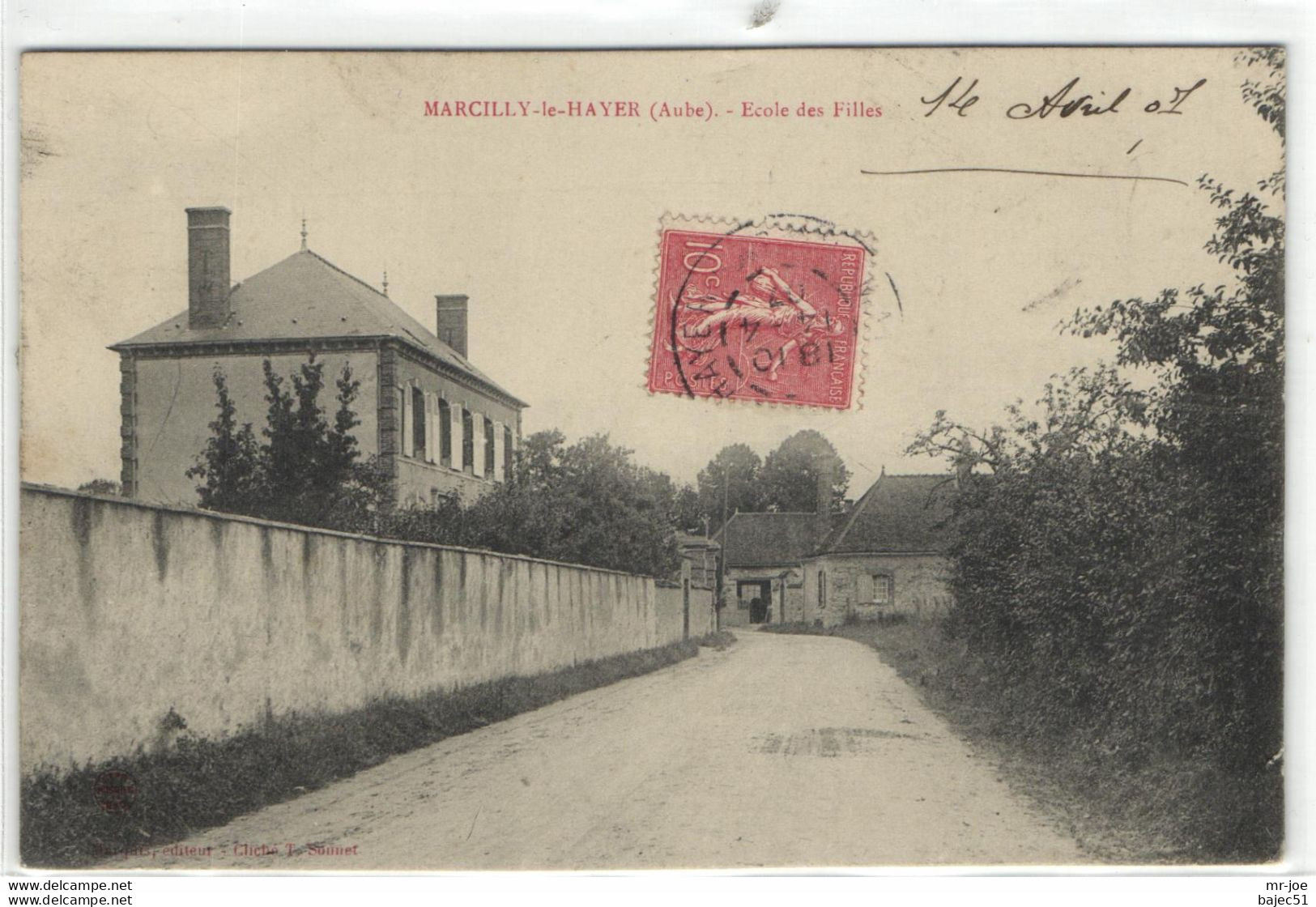 Marcilly Le Hayer - école Des Filles - Marcilly