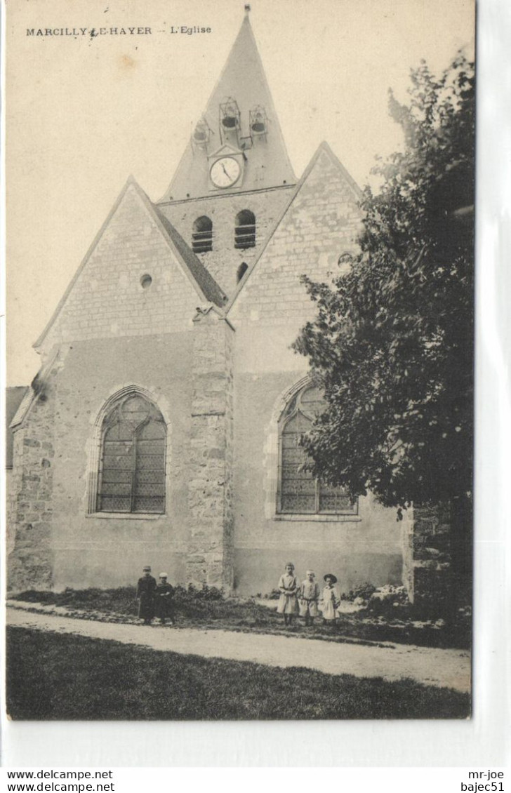 Marcilly Le Hayer - L'église - Marcilly