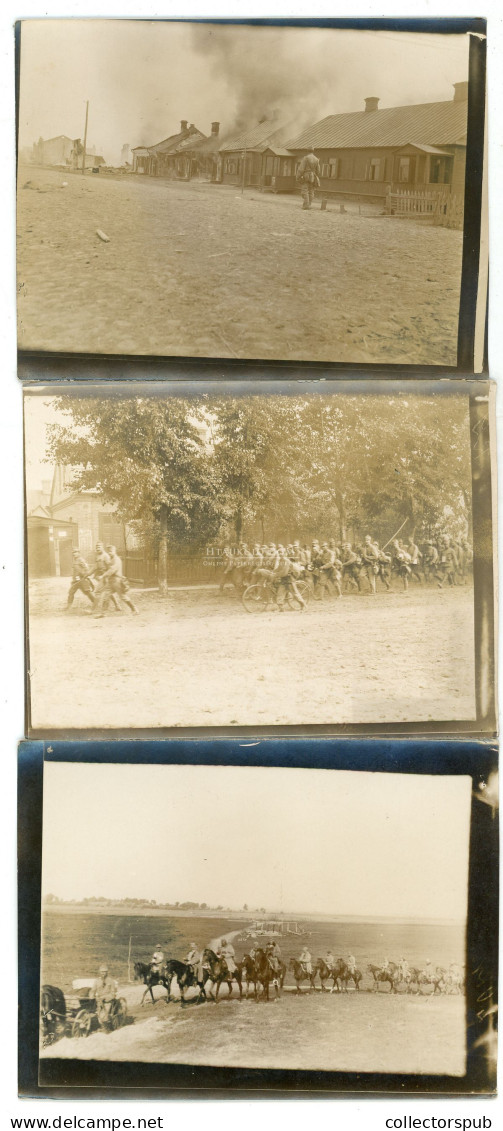 I. VH T Brest-Litovsk, Katonák 11db Fotó 12*9cm BELARUS - Guerre, Militaire