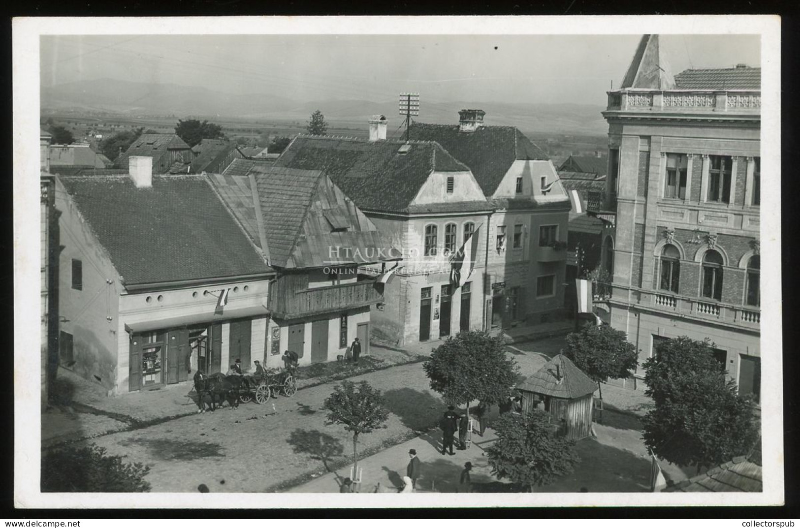 ERDÉLY TÉTEL 1940. ca. 17 db nagyrészt futott képeslap