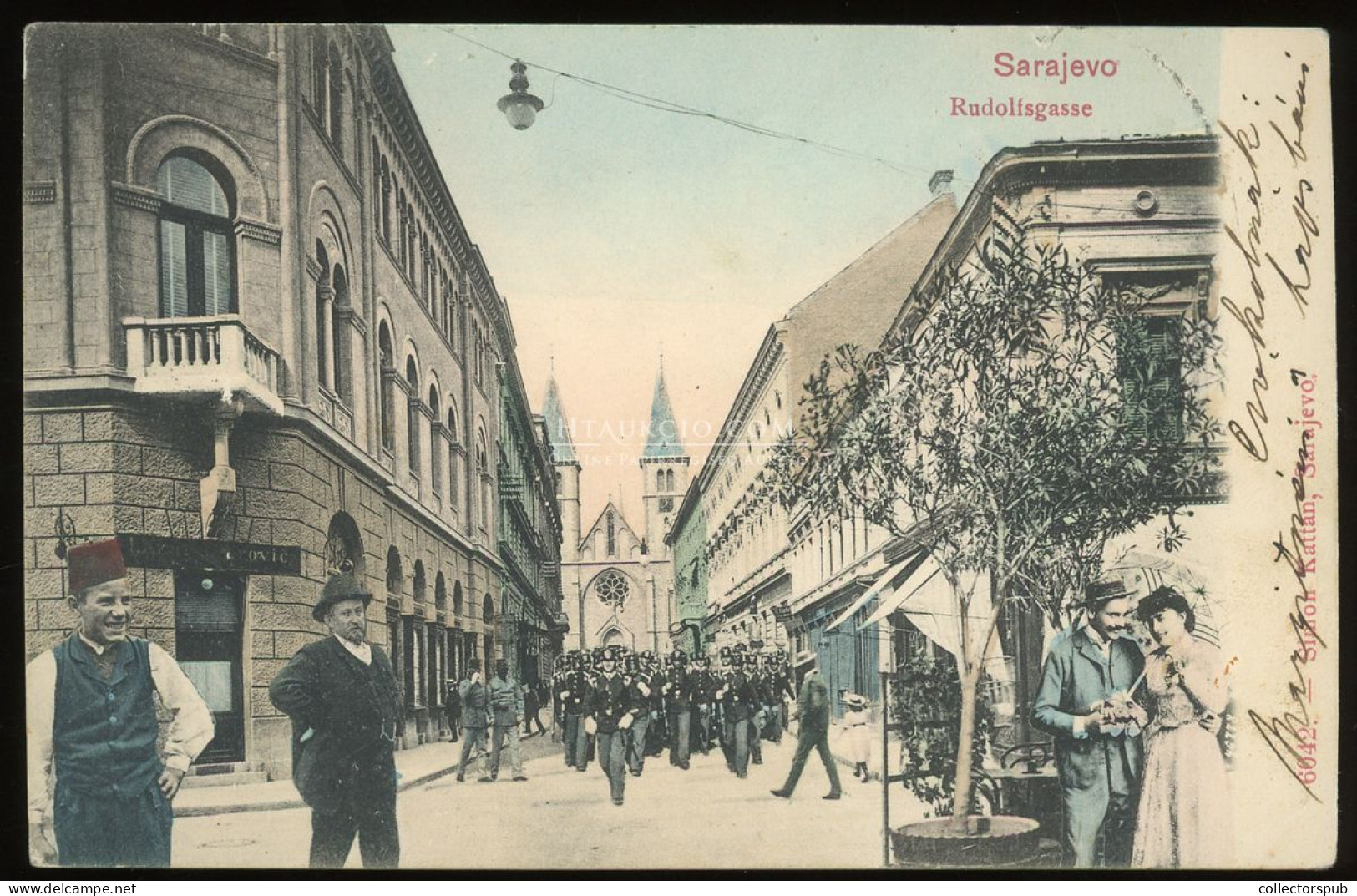 SARAJEVO 1904. Régi Képeslap - Bosnia And Herzegovina