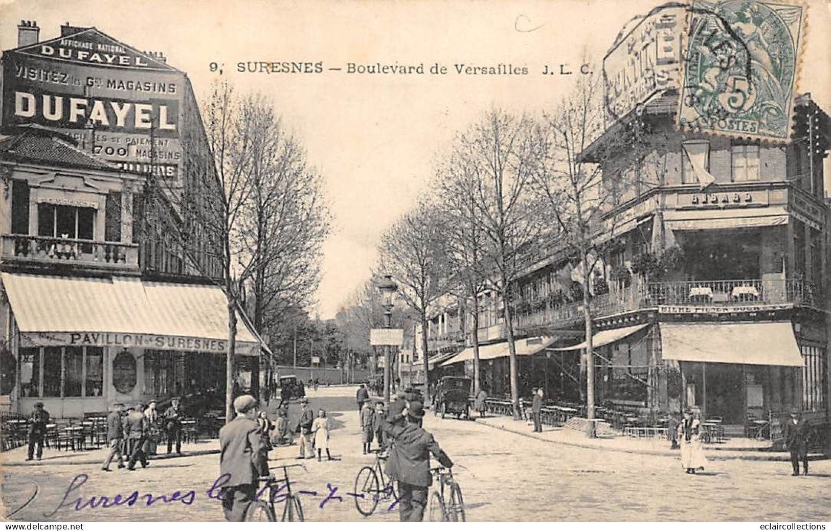 Suresnes         92         Boulevard De Versailles        N° 9   (voir Scan) - Suresnes