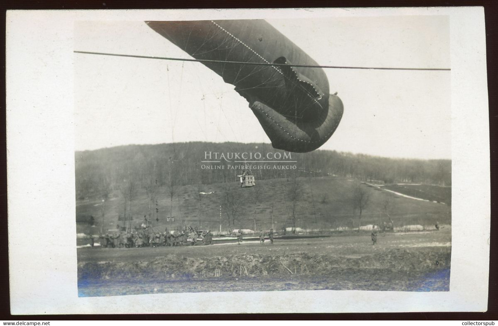 I.VH 1917. Megfigyelő Ballon, Fotós Képeslap - Guerre 1914-18