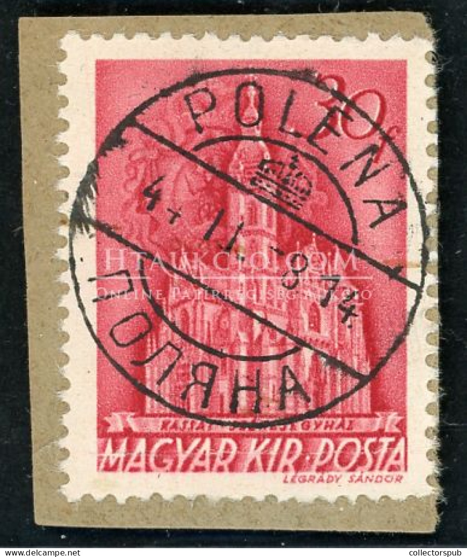 KÁRPÁTALA Kétnyelvű Bélyegzés POLENA - Used Stamps