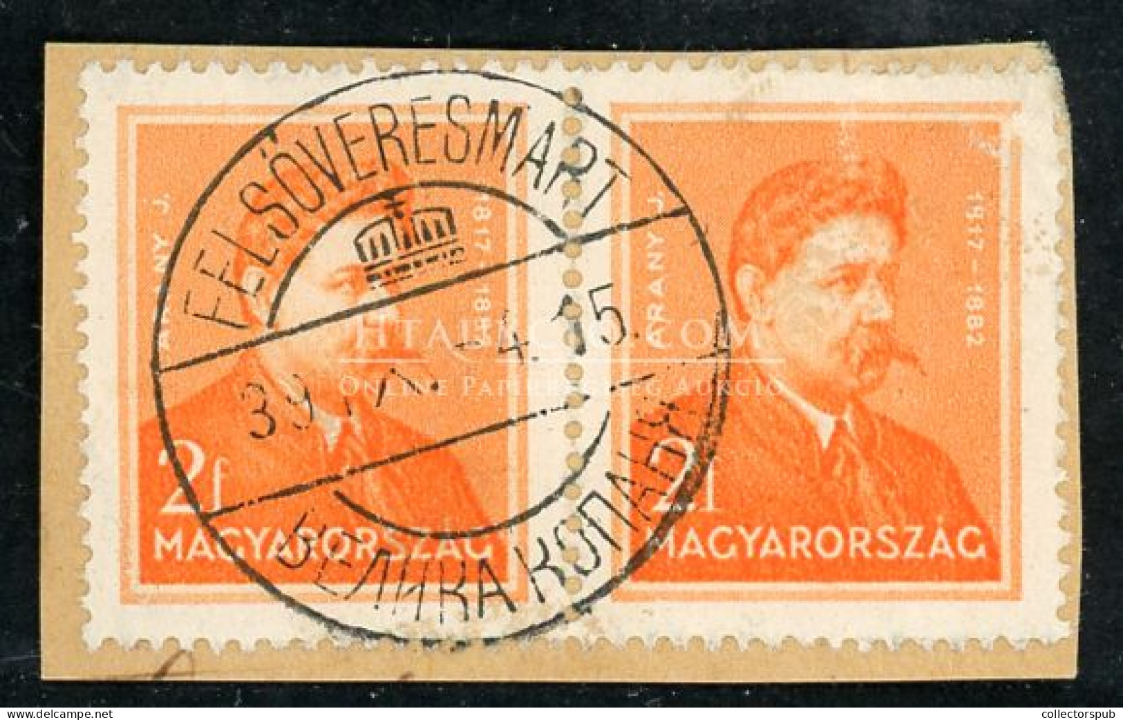 KÁRPÁTALA Kétnyelvű Bélyegzés FELSŐVERESMART - Used Stamps