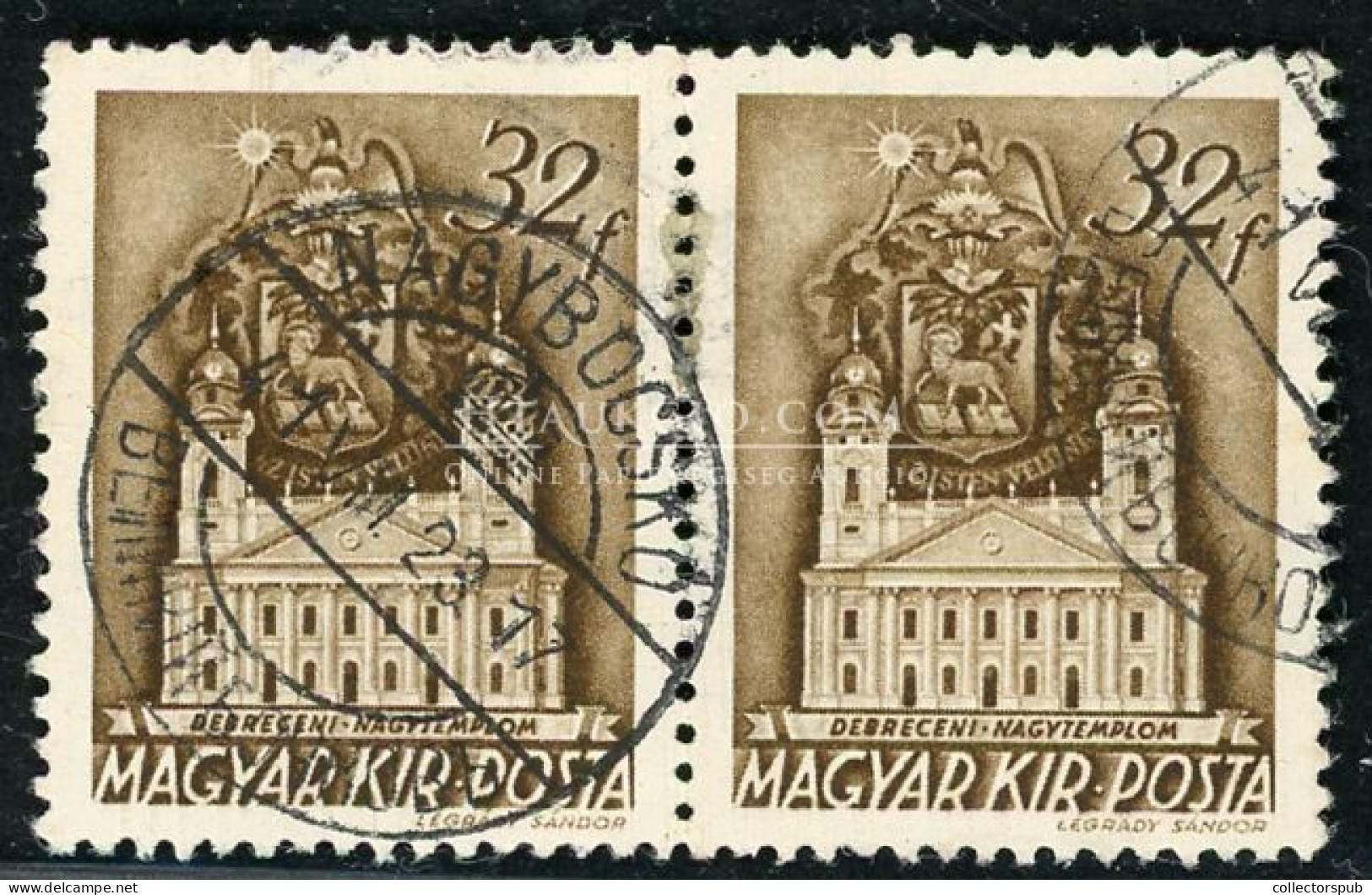 KÁRPÁTALA Kétnyelvű Bélyegzés NAGYBOCSKÓ - Used Stamps