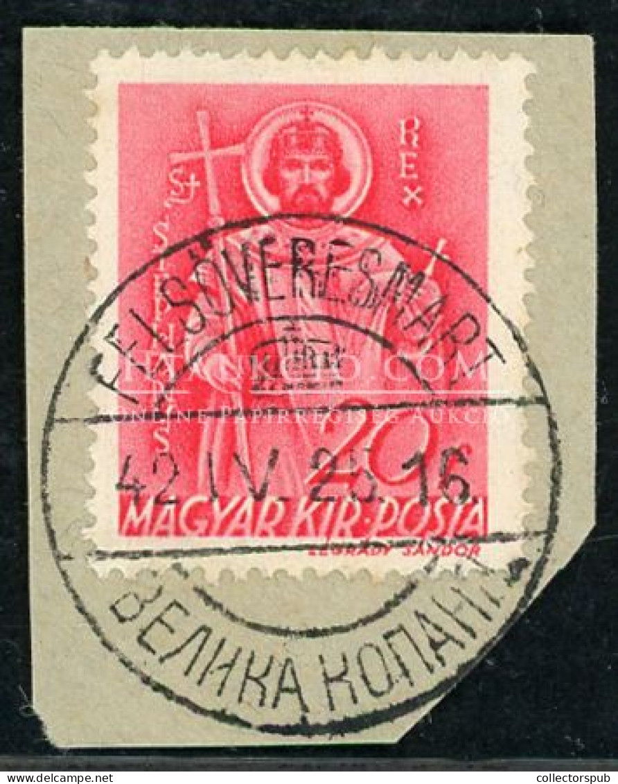 KÁRPÁTALA Kétnyelvű Bélyegzés FELSŐVERESMART - Used Stamps