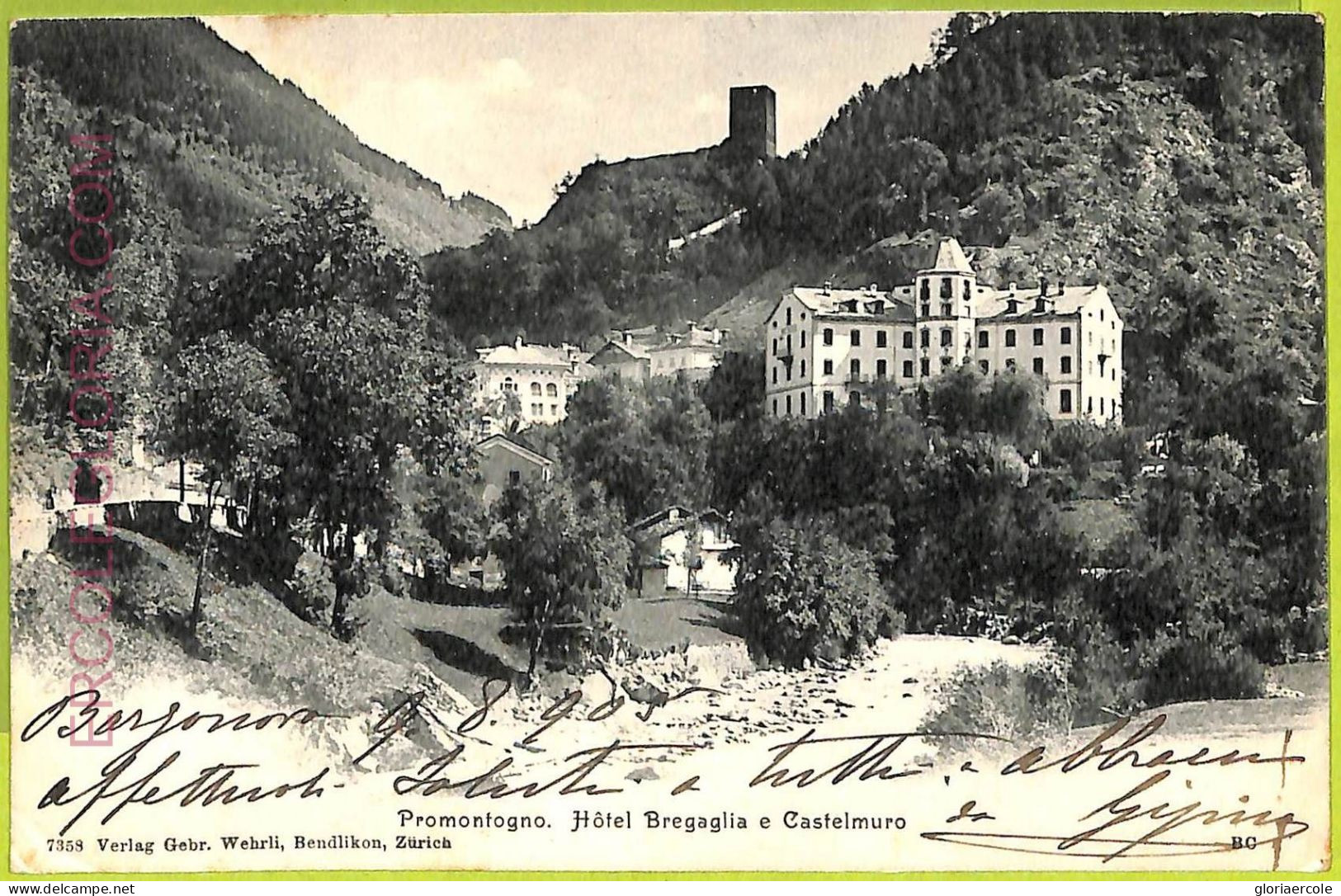 Ad4910 - SWITZERLAND  - Ansichtskarten VINTAGE POSTCARD - Promontogno - 1905 - Romont