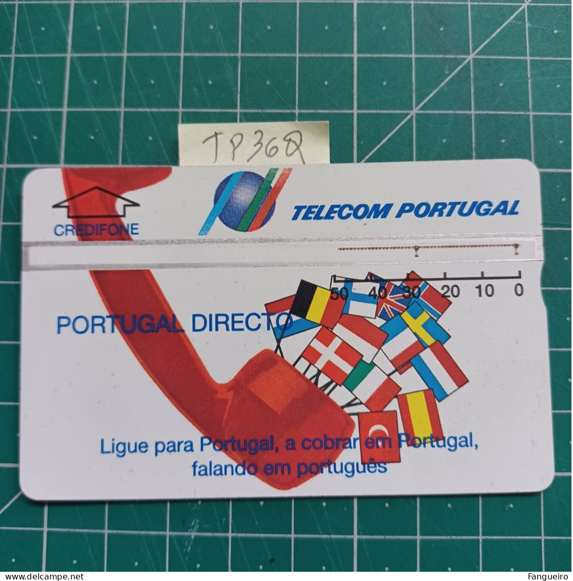PORTUGAL PHONECARD USED TP36Q PORTUGAL DIRECTO - Portogallo