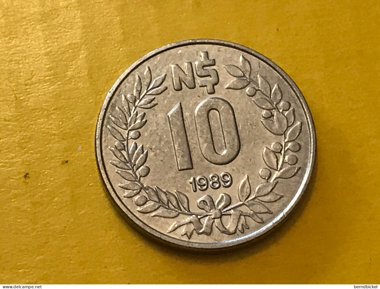 Münze Münzen Umlaufmünze Uruguay 10 Pesos 1989 - Uruguay