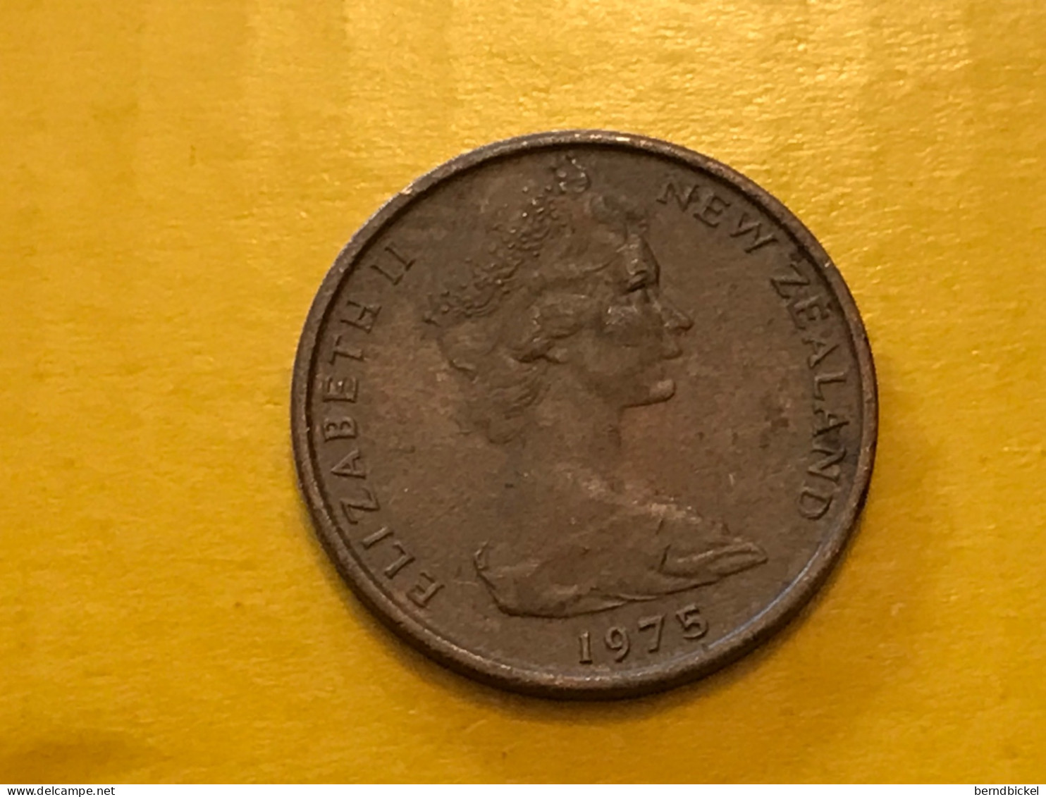 Münze Münzen Umlaufmünze Neuseeland 1 Cent 1975 - Nouvelle-Zélande