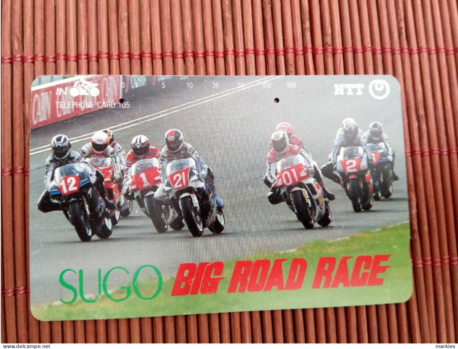 Phonecard Motos Used Rare - Motorbikes