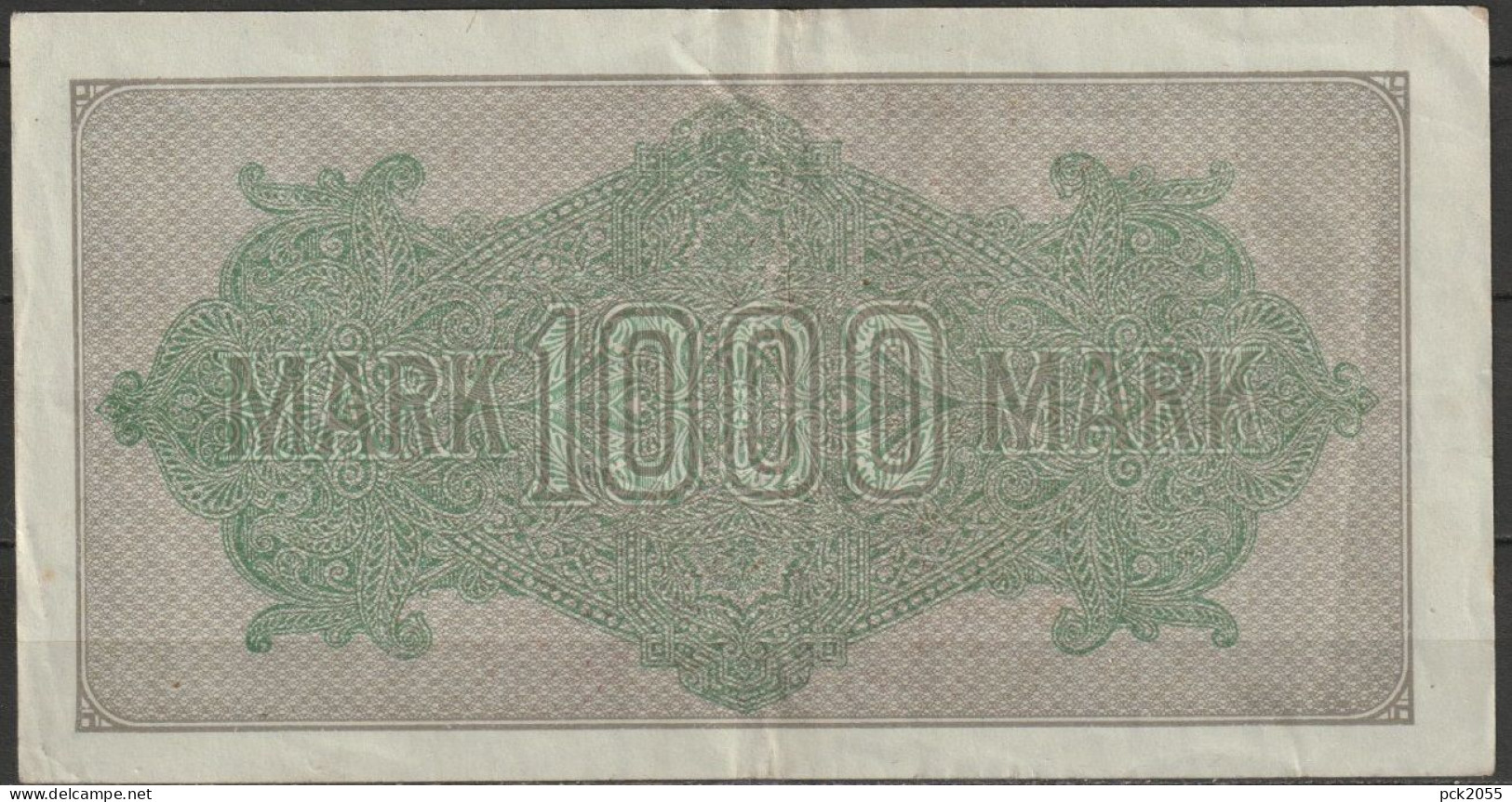 DR.1000 Mark Reichsbanknote 15.9.1922 Ros.Nr.75q, P76 ( D 6489 ) - 1000 Mark