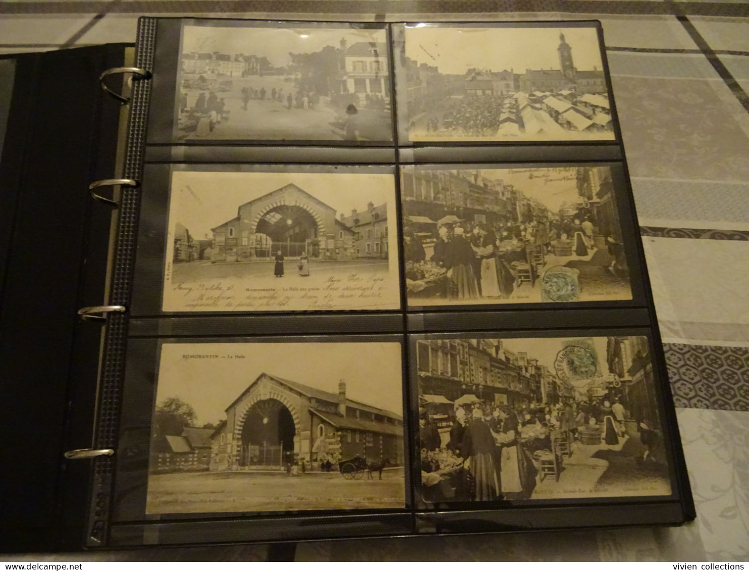 Collection De Cartes Du Loir Et Cher Dans Un Bel Album Robuste Et En Très Bon état Nombreuses Belles Animations Villages - 100 - 499 Cartes