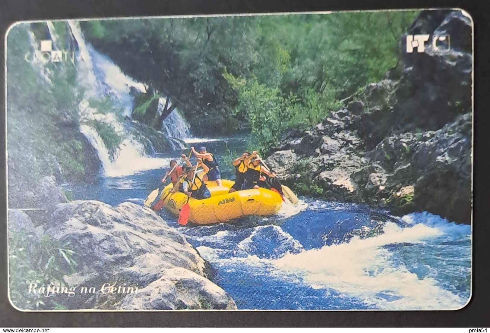 Croatia  -Rafting River Cetina Chip Card Used - Kroatien