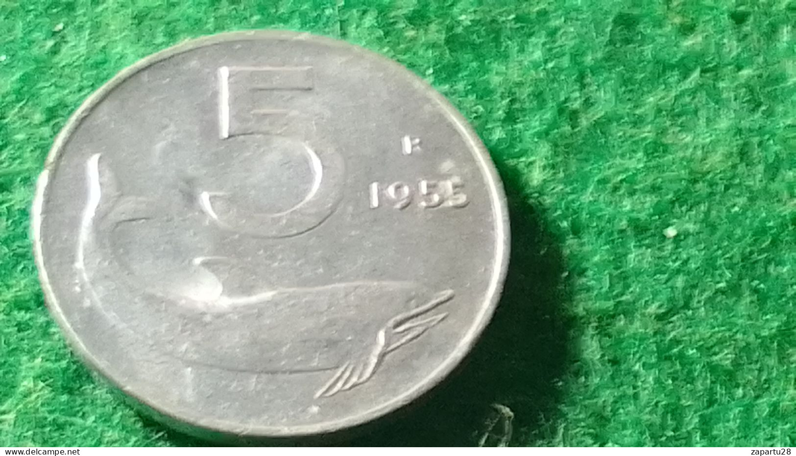 İTALYA - 1954    5 LİRE - 5 Lire