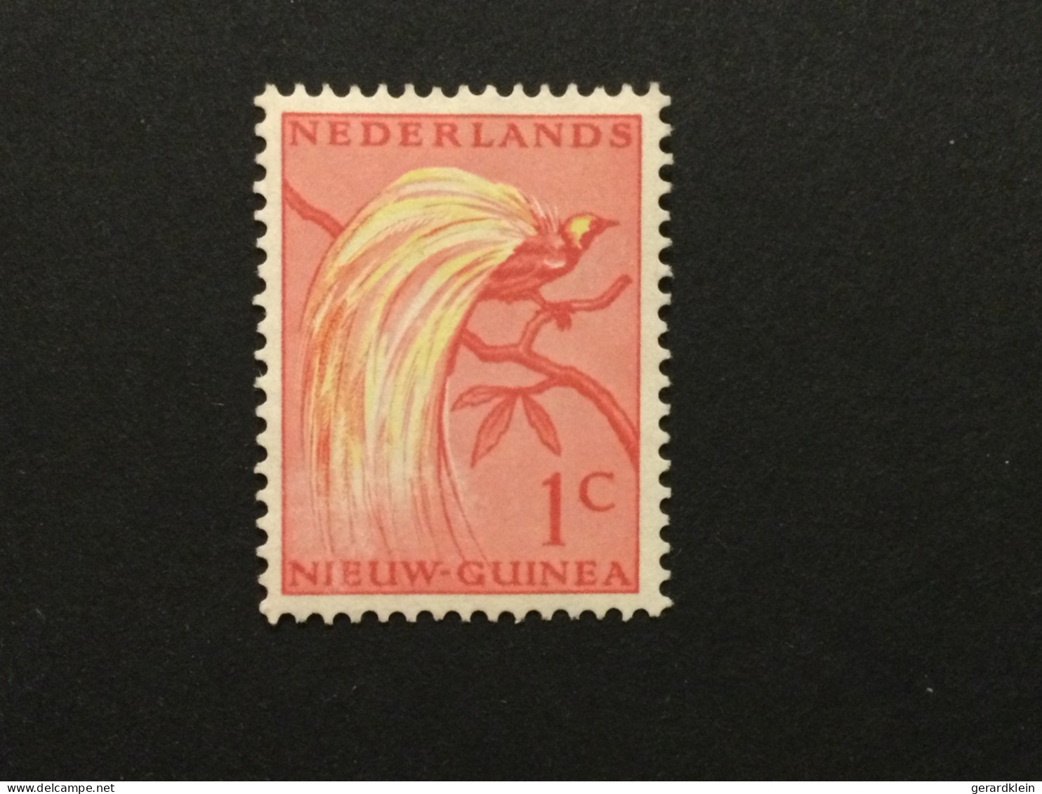 Timbre Nederland - Nouvelle Guinée - 1954 - Niederländisch-Neuguinea