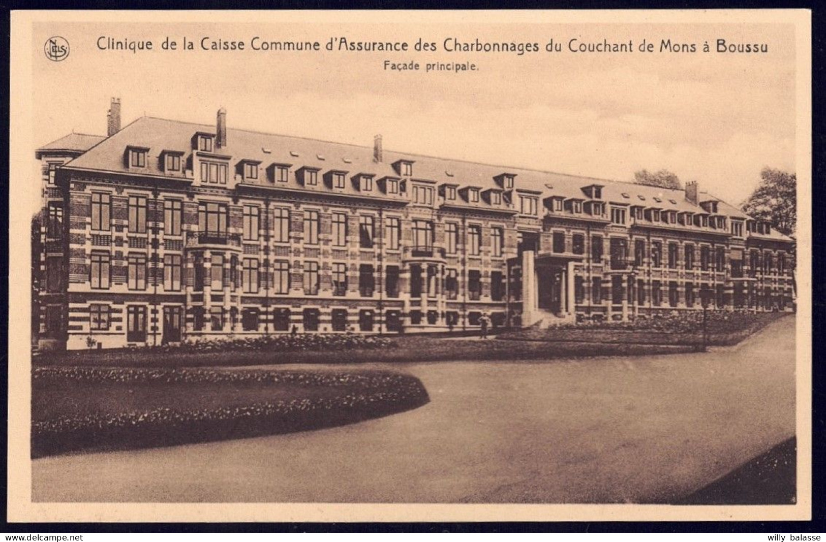 +++ CPA - BOUSSU - Clinique De La Caisse Commune D'Assurance Des Charbonnages De Mons  // - Boussu