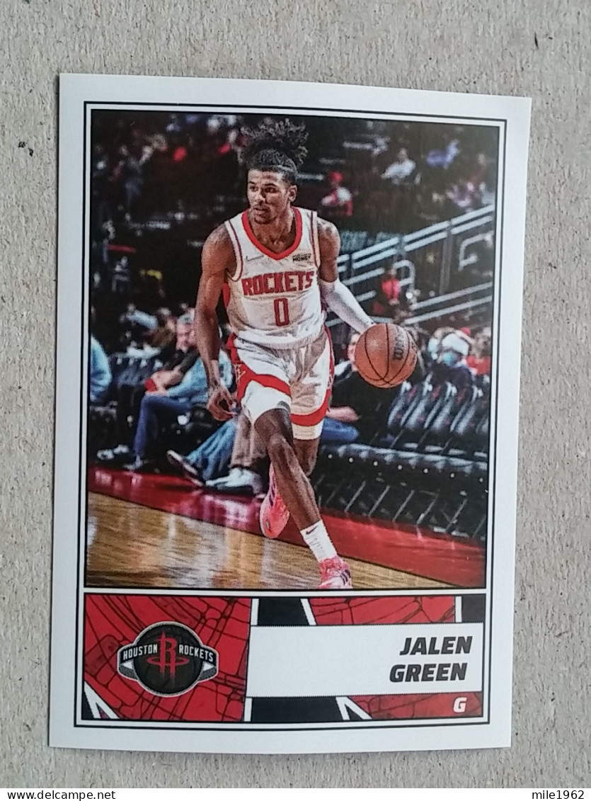 ST 52 - NBA Basketball 2022-23, Sticker, Autocollant, PANINI, No 334 Jalen Green Houston Rockets - 2000-Nu