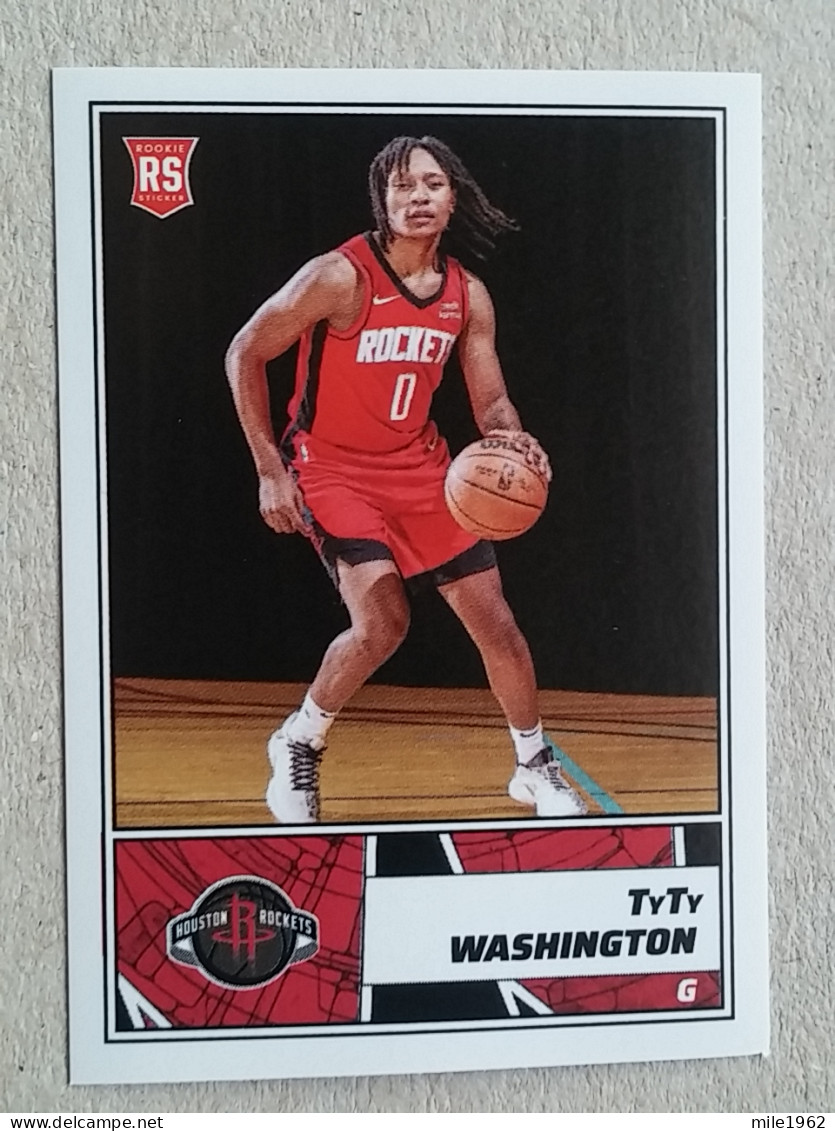ST 52 - NBA Basketball 2022-23, Sticker, Autocollant, PANINI, No 342 TyTy Washington Houston Rockets - 2000-Oggi