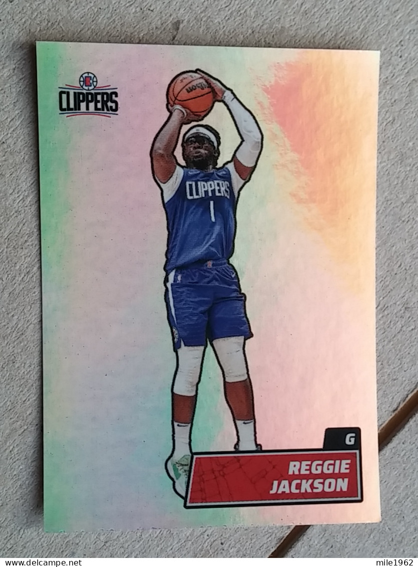 ST 52 - NBA Basketball 2022-23, Sticker, Autocollant, PANINI, No 344 Reggie Jackson LA Clippers - 2000-Hoy