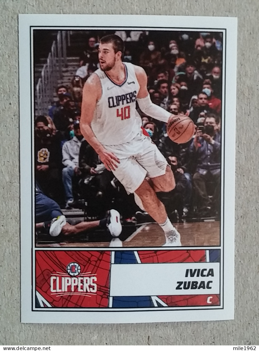 ST 52 - NBA Basketball 2022-23, Sticker, Autocollant, PANINI, No 355 Ivica Zubac LA Clippers - 2000-Aujourd'hui