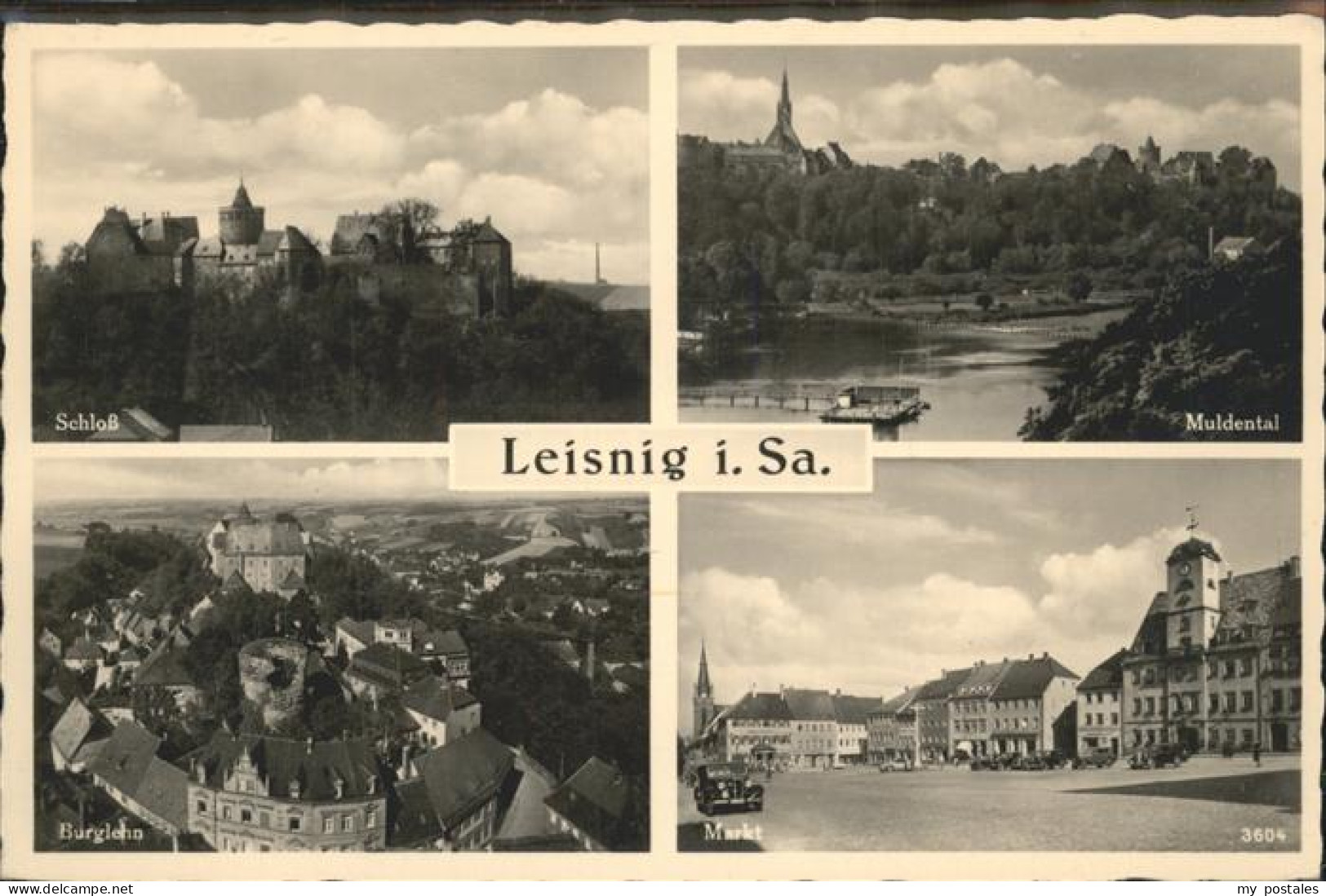 41331402 Leisnig Schloss Mildenstein Muldental Burglehn Markt Leisnig - Leisnig