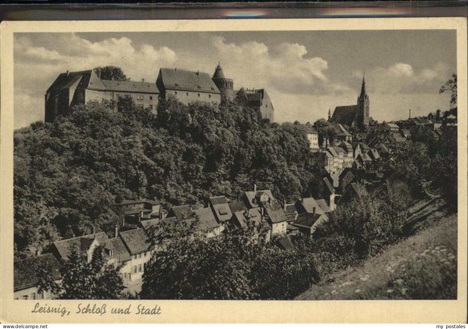 41331380 Leisnig Teilansicht Mit Schloss Mildenstein Leisnig - Leisnig