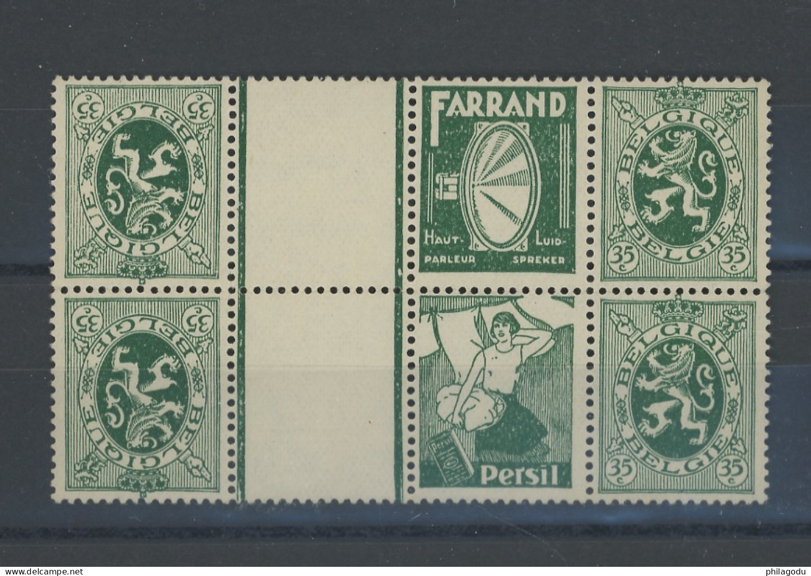 1929 Lions PUcombi B 20 Et 22  **.  Cote 220-€ - Nuevos