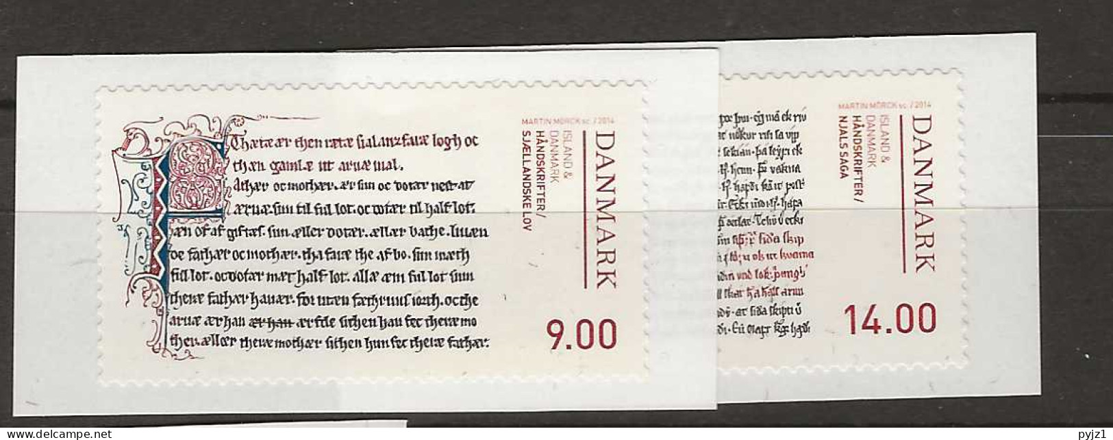 2014 MNH Denmark,  Postfris** - Nuovi