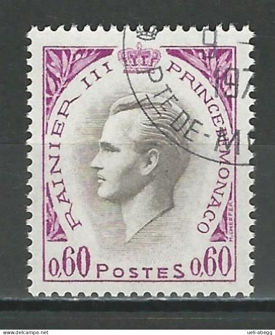 Monaco Mi 1017 O Used - Used Stamps