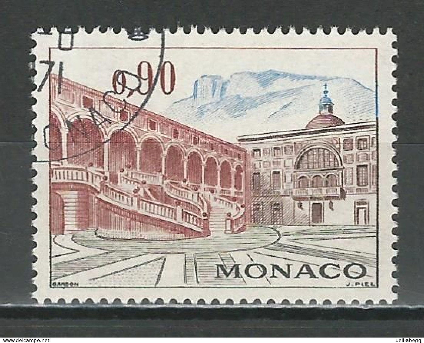 Monaco Mi 1018 O Used - Gebraucht