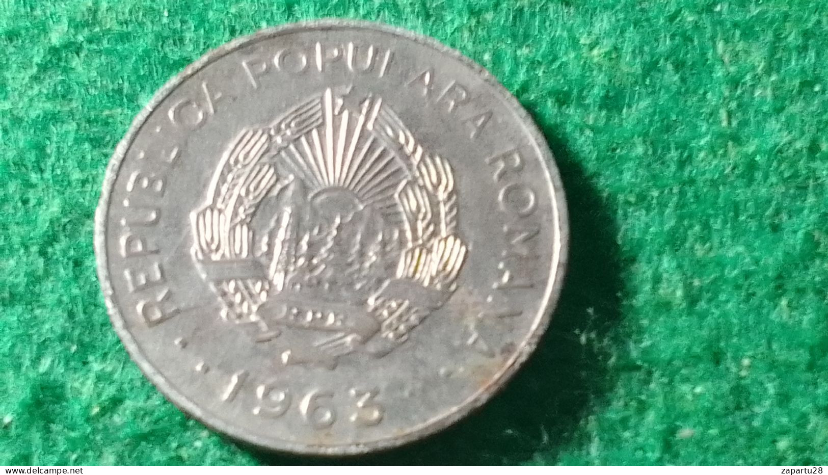 ROMANYA - 1963      1   LEU - Roumanie