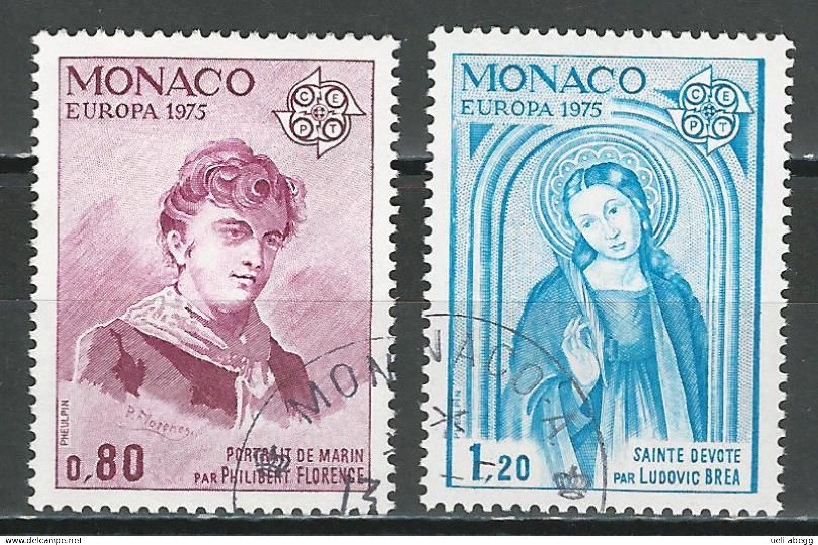 Monaco Mi 1167-68 O Used - Usados