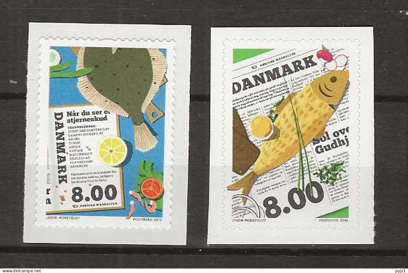 2015 MNH Denmark,  Postfris** - Neufs