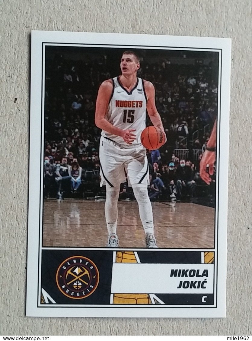ST 51 - NBA Basketball 2022-23, Sticker, Autocollant, PANINI, No 308 Nikola Jokić Denver Nuggets - 2000-Oggi