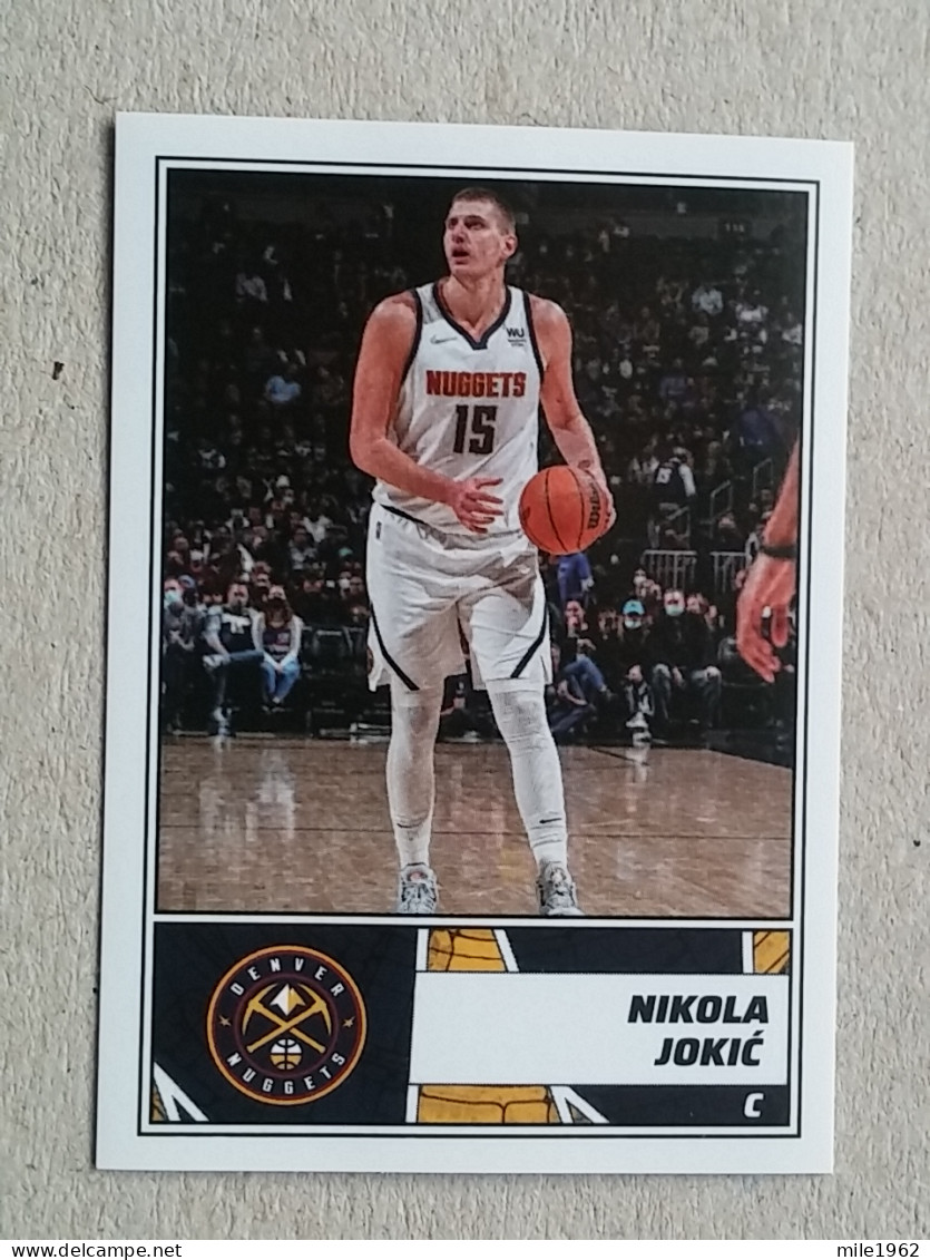 ST 51 - NBA Basketball 2022-23, Sticker, Autocollant, PANINI, No 308 Nikola Jokić Denver Nuggets - 2000-Now