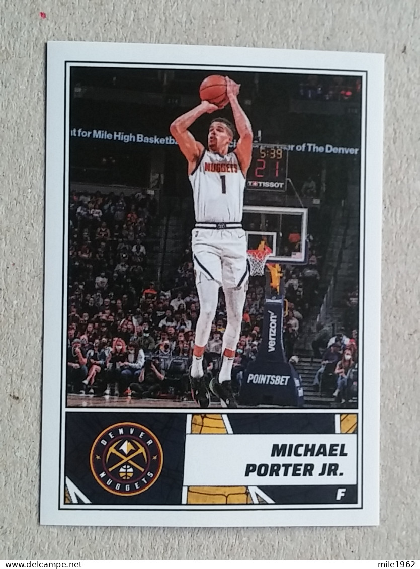 ST 51 - NBA Basketball 2022-23, Sticker, Autocollant, PANINI, No 309 Michael Porter Jr. Denver Nuggets - 2000-Oggi