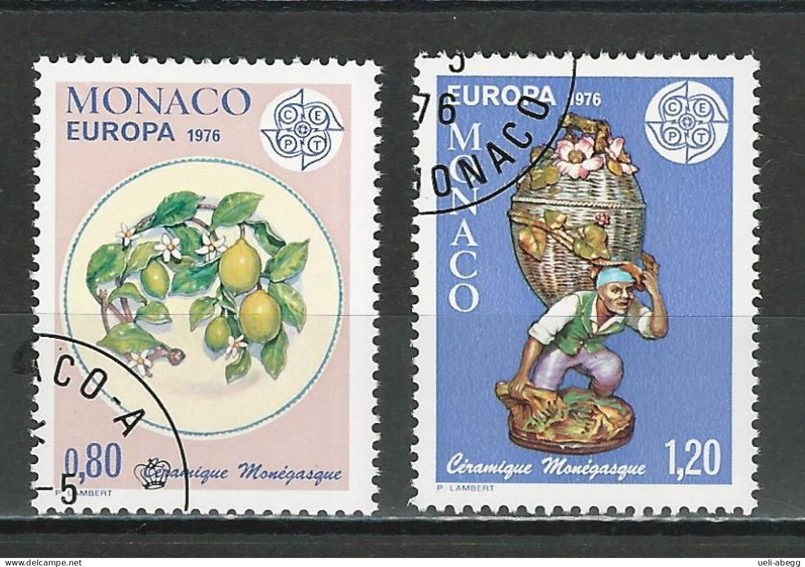 Monaco Mi 1230-31 O Used - Usados