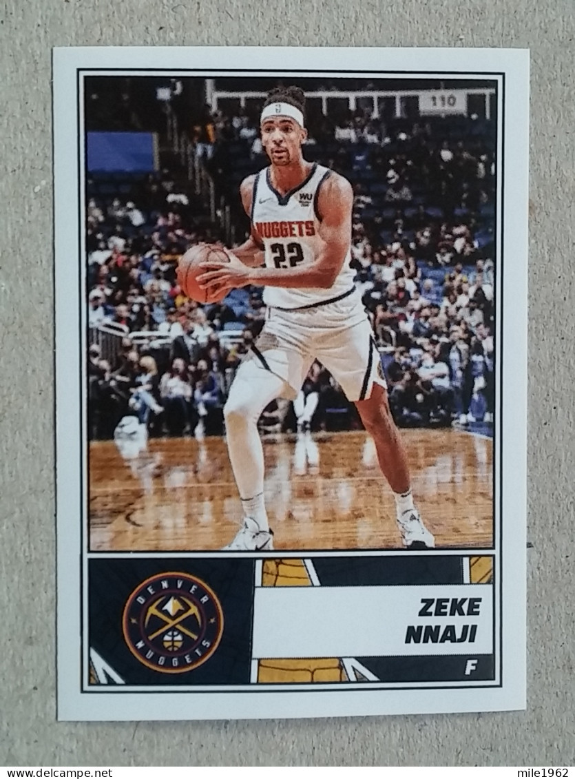 ST 51 - NBA Basketball 2022-23, Sticker, Autocollant, PANINI, No 316 Zeke Nnaji Denver Nuggets - 2000-Now