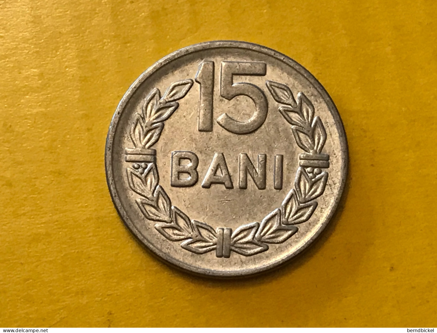 Münze Münzen Umlaufmünze Rumänien 15 Bani 1966 - Rumania