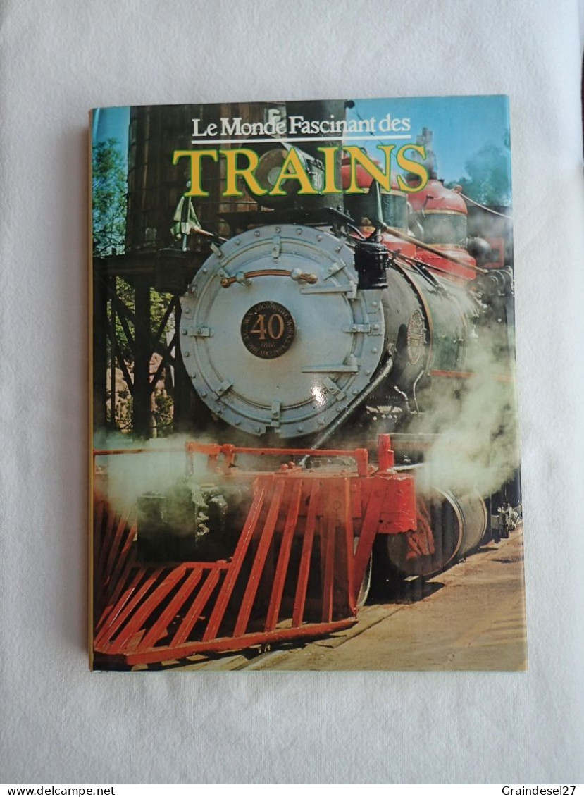 Le Monde Fascinant Des Trains De David S. Hamilton Editions Grund 1977 - Ferrocarril & Tranvías