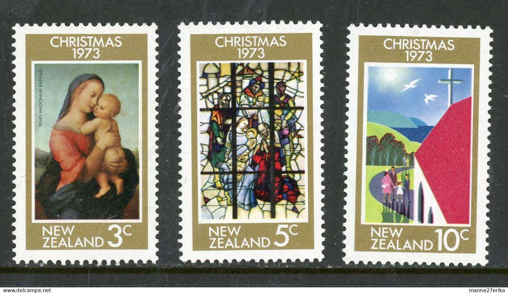 New Zealand  MNH 1973 Christmas - Unused Stamps